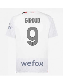 AC Milan Olivier Giroud #9 Auswärtstrikot 2023-24 Kurzarm